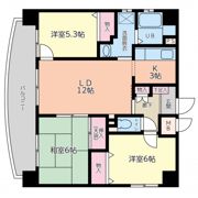 ユアコート横川の間取り画像