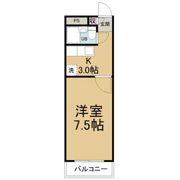レジデンス茶屋ヶ坂の間取り画像