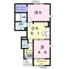 イ－スト ファインⅠの間取り画像