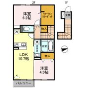 サンモールあさひの間取り画像