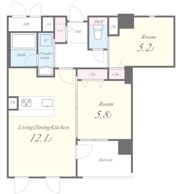 ラ・プリュスの間取り画像