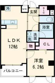 ラ・プリュスの間取り画像
