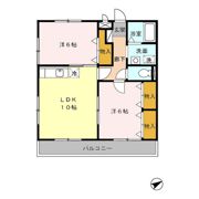 アビタシオン昭和の間取り画像