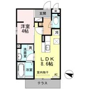 フレッサ Aの間取り画像