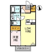 ウィルモア Cの間取り画像