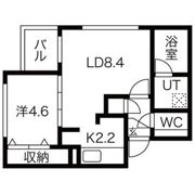 FINO中島公園Ⅰの間取り画像