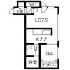 Lunon Sapporo Sta.の間取り画像