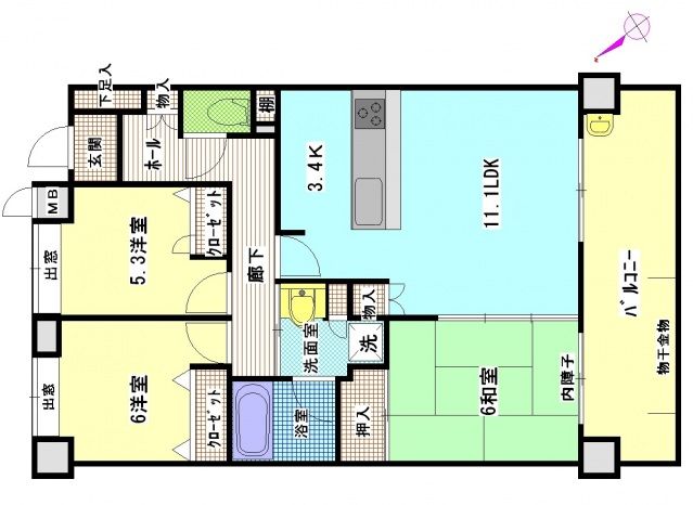 間取図