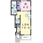 パルタージュの間取り画像