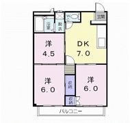 リバーハーフハイツの間取り画像