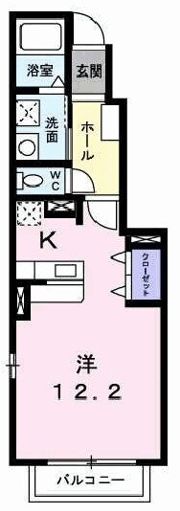 アムール テレーノの間取り画像