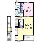 エスペランザ茶屋の原の間取り画像