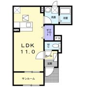 メゾンド・クリスタルBの間取り画像