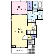 ソレアード・Kの間取り画像