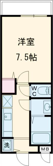 フジパレス シェソワ土塔の間取り画像