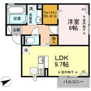 シャローム中ノ橋の間取り画像