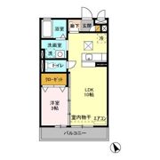 ベルデュールの間取り画像