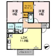 セレーヌスの間取り画像