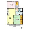 セジュール諏訪 Aの間取り画像