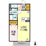 パーチェGINANⅢの間取り画像