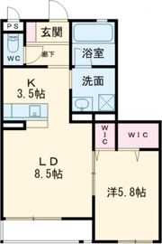 フォーリアの間取り画像