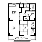 レジデンス横山の間取り画像