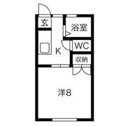 エルヴィエントの間取り画像
