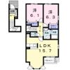 メゾン りら Aの間取り画像
