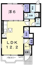 ヴィラ カルムの間取り画像