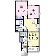 カレントBの間取り画像