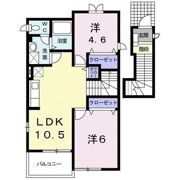 フリージアMの間取り画像