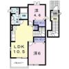 フリージアMの間取り画像
