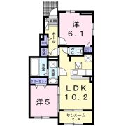 アーク Bの間取り画像