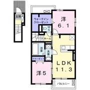 アーク Bの間取り画像