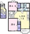 ロジュマン ドゥ クールの間取り画像