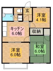 RICHチェリーハイツの間取り画像