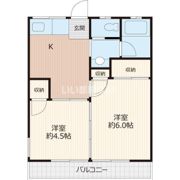 山城ハイツの間取り画像