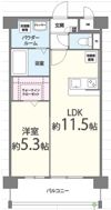 エスペランサ久留米駅前の間取り画像