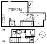 POLARIS STAR周船寺の間取り画像