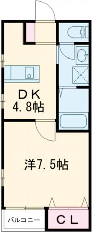 ディンプルハイツの間取り画像