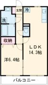 ハイツ ジョイの間取り画像