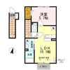 グランツ Bの間取り画像