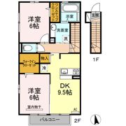 パストラル Dの間取り画像