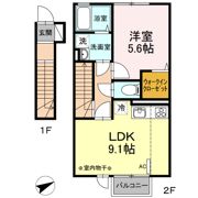 グランメールⅡの間取り画像