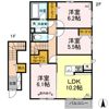 ヴィラ レガーロ Aの間取り画像