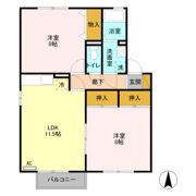 グランオーク Cの間取り画像