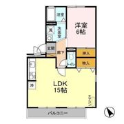 ハイカムールNの間取り画像