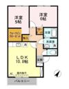 ブランドールHの間取り画像