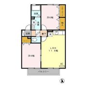 プレジール本郷 A棟の間取り画像