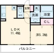 D-roomK＆Y 穴生の間取り画像